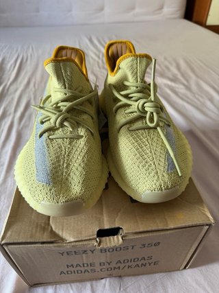 Adidas Yeezy Boost Scarpa Verde Gialla