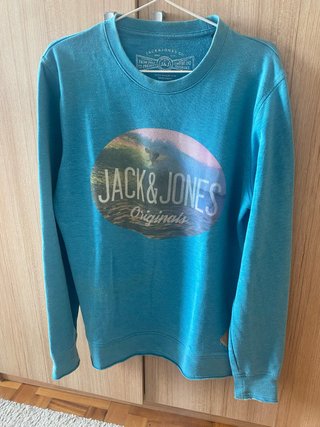 Sudadera Jack & Jones Azul/Turquesa