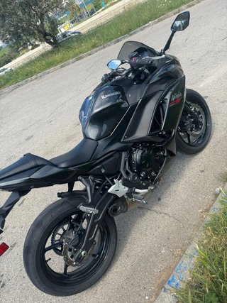 Kawasaki Ninja 650R Negra A2.