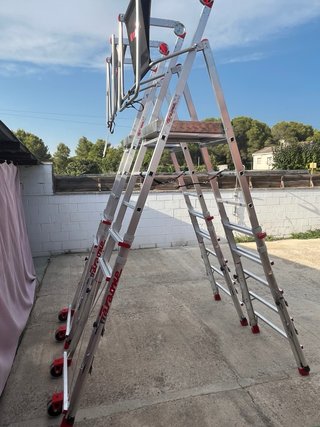 Escalera Plegable Faraon Obra