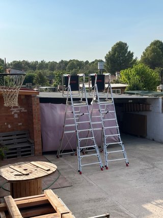 Escalera Plegable Faraon Obra