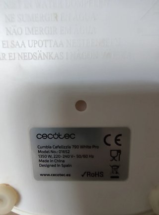 Cafetera Cecotec Cafelizzia 790