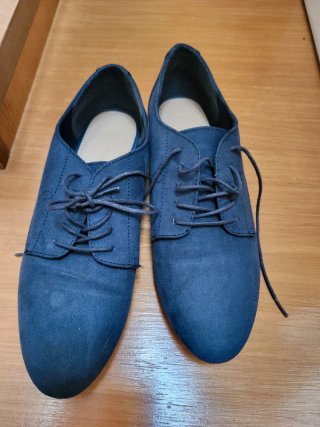 Sapatos azuis mulher tam 38