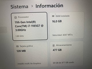 Dell i7 11ª Gen 7420