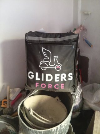 Mochila de reparto Gliders Force Negra