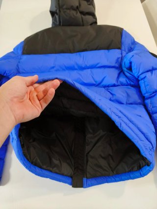 Abrigo de plumas Kings Will Dream Talla M Azul/Neg