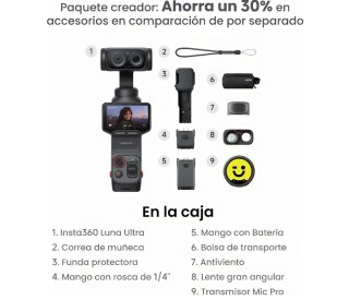 Insta360 Luna Ultra Creator Pack