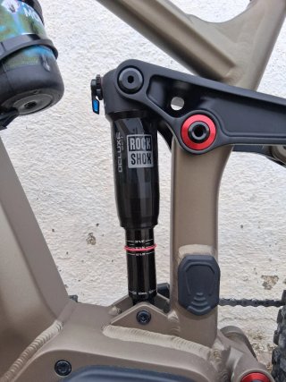 Bicicleta BTT Enduro.