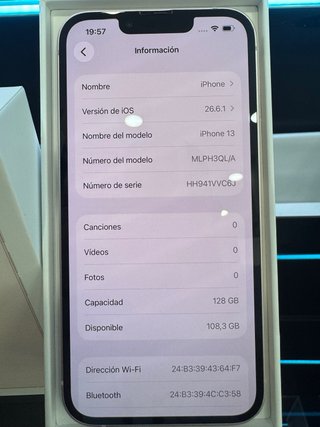 iPhone 13 128GB Rosa
