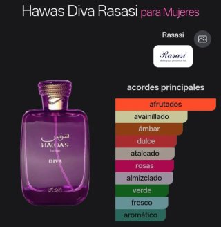 RASASI - HAWAS DIVA - MUJER