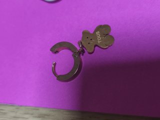 Aros Tous Oso Dorado
