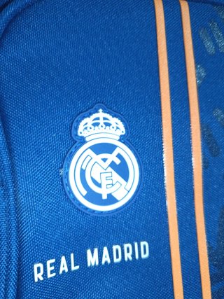 Bolso Bandolera Real Madrid Azul Naranja