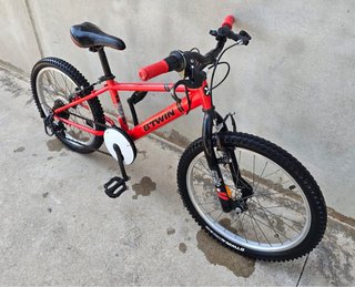 Bicicleta Btwin Ricing Boy 320 Roja