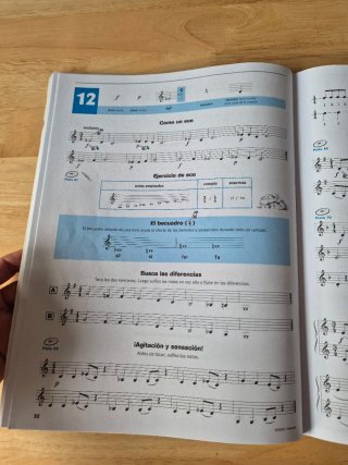 Libro de Clarinete: Escuchar, Leer y Tocar 1