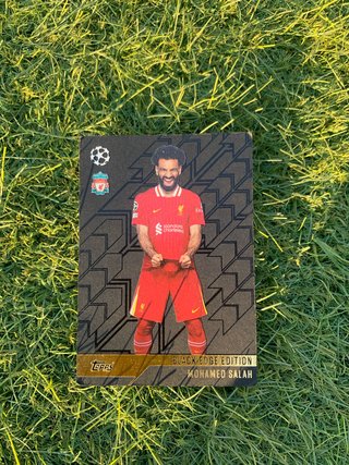 Carta Topps Black Edge Edition Mohamed Salah
