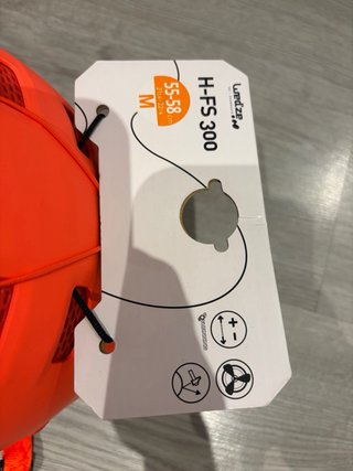 Casco de esquí naranja Talla M