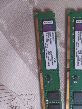 2x4GB DDR3 RAM Kingston 1333MHz