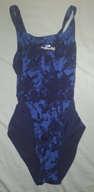 Bañador Nabaiji Talla 36 Azul/Negro