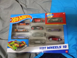 Hot Wheels 10 Carros Coleção