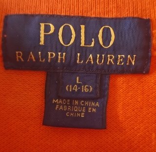 Polo Ralph Lauren Naranja Talla S