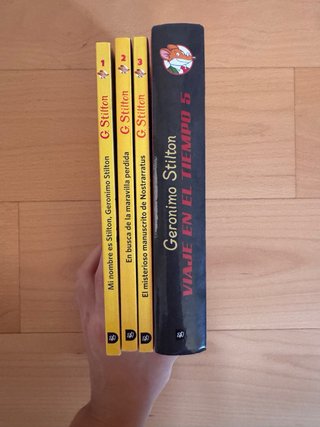 Pack 4 libros Geronimo Stilton– Aventuras y Viajes