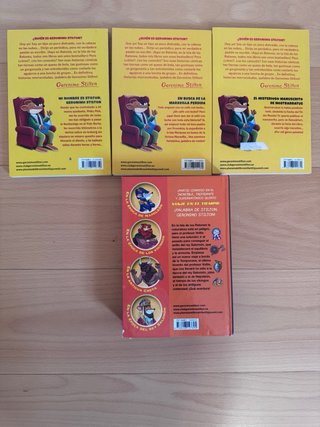 Pack 4 libros Geronimo Stilton– Aventuras y Viajes