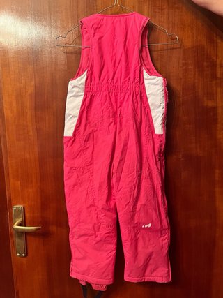 Conjunto esquí Wedze rosa/fucsia T4 años