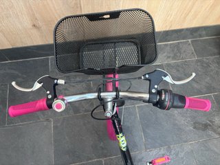 Bicicleta niña Btwin 500 20 rosa/negra
