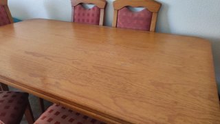 Lote Comedor: Mesa + 6 Sillas + Auxiliar