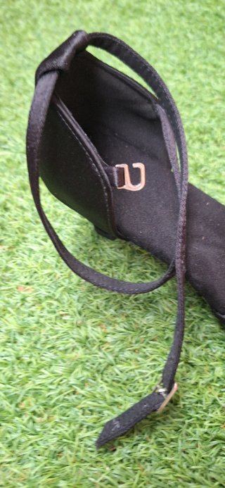 Sandalias de baile de salón negras