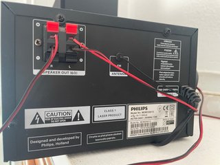 Equipo de música Philips Negro/Plata