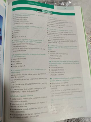 Economía I 1º Bachillerato
