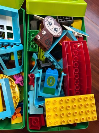 3 Scatole di Pezzi Lego Duplo