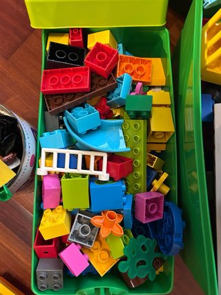 3 Scatole di Pezzi Lego Duplo