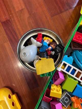 3 Scatole di Pezzi Lego Duplo