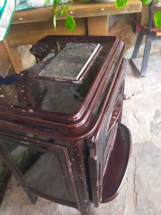 Estufa de leña Hergom , Venta urgente