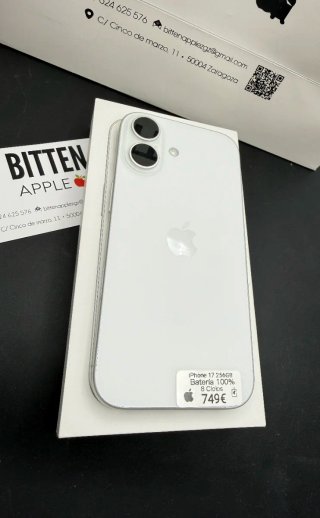 Iphone 17 256GB//BAT 100%!!GARANTÍA!!CAMBIOS!!