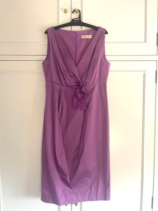 Vestido Purificación García Morado Talla 40