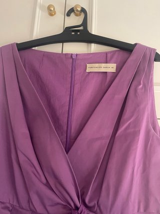 Vestido Purificación García Morado Talla 40