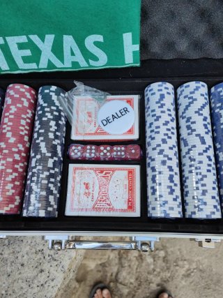 Maletín de póker Texas Hold'em