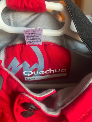 Pantalón de nieve para niño con tirantes