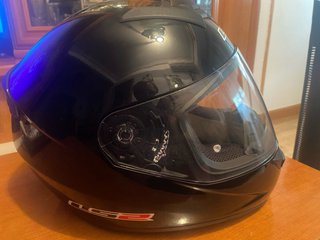 Casco Moto LS2 XXS Negro, esta nuevo