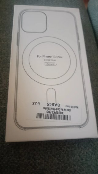 Funda iPhone 13 Mini Transparente Magnética