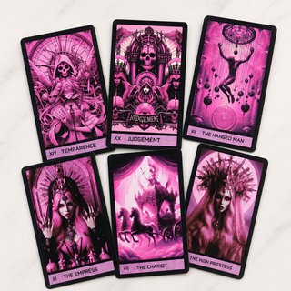 Pink Gothic Tarot gótico nuevo y sellado