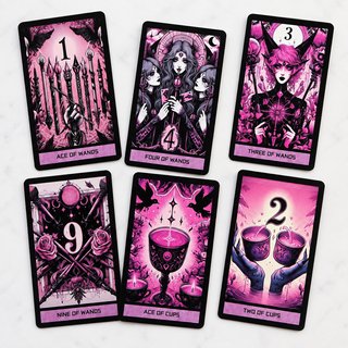 Pink Gothic Tarot gótico nuevo y sellado