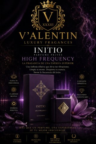Initio High Frequency Perfume 10ml,,,5ml y 3ml