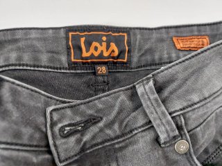 Jeans Lois pitillo estilo motero