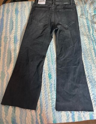 Tejanos Stradivarius D78 Crop Flare Negros
