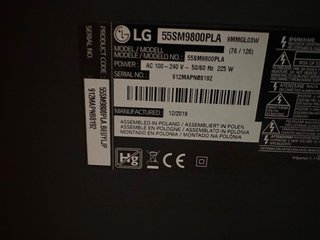 TV LG 55” 4k