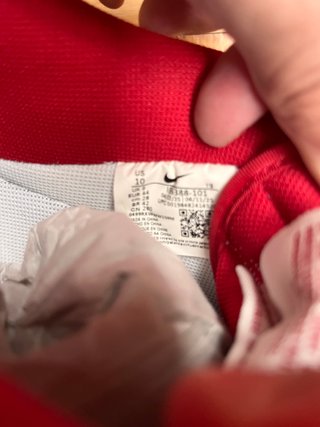 Nike Air Force 1 '07 LV8 Blanco/Rojo